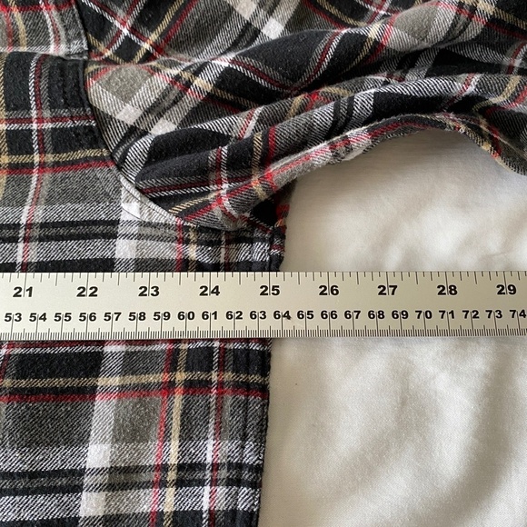 Boston Traders Men's Plaid Flannel Button Up Long Sleeve Shirt SIze XXL - Picture 9 of 12